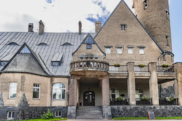 Estonia Taagepera August 2022 Castle Spa Wagenkull Impressive Art Nouveau — 图库照片