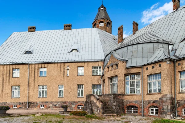 Estonie Taagepera Août 2022 Château Spa Wagenkull Est Impressionnant Château — Photo