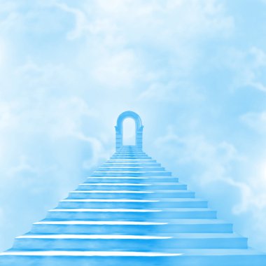 The stairway to heaven leading to God