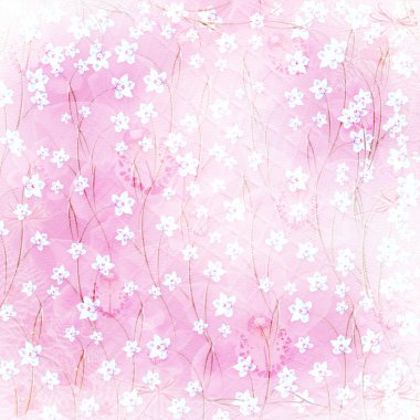 daveti veya orkide ve dallar ile kutlama kartı