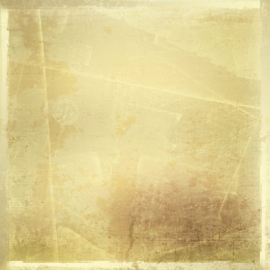 eski arka plan ile altın orna scrapbooking tarzında