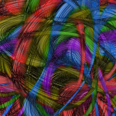 Modern renkli arka plan ile soyut düzgünleştirilmiş çizgileri