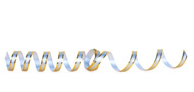 Altın kağıt yatay şerit