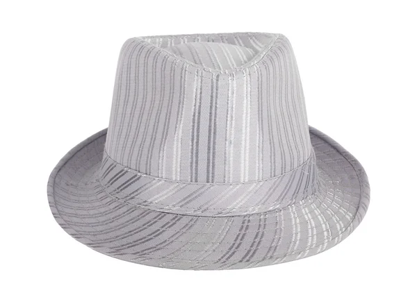 Sombrero de seda plateado para el verano — Foto de Stock