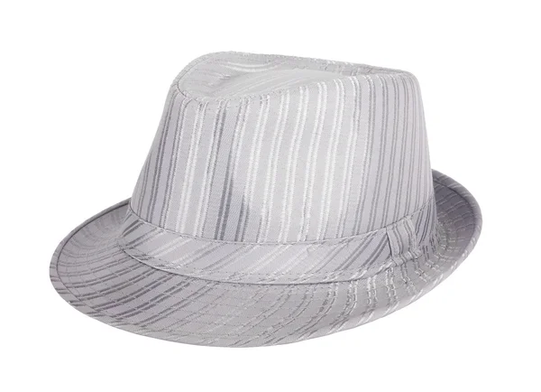 Silver silk hat för sommaren — Stockfoto