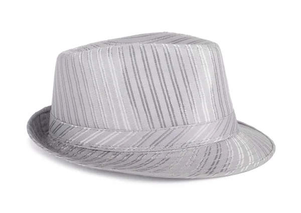 Sombrero de seda plateado — Foto de Stock