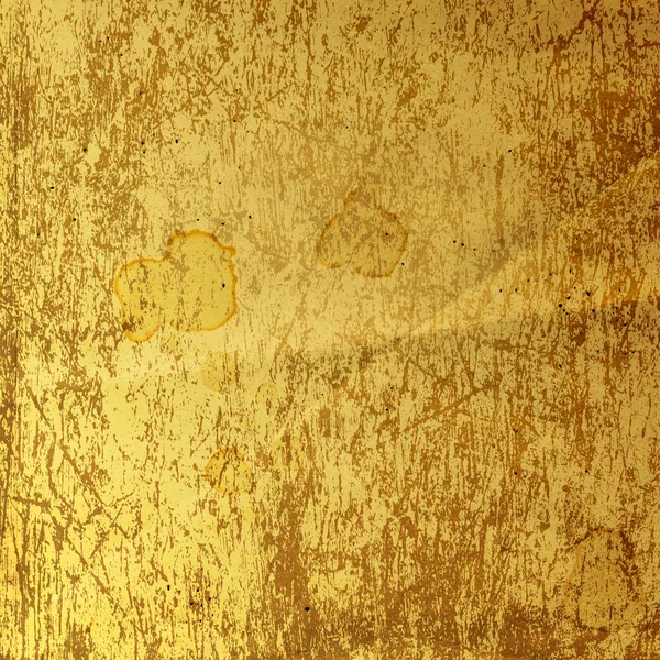 Rusty metal sheet with spots of coffee or tea — Stock Photo, Image