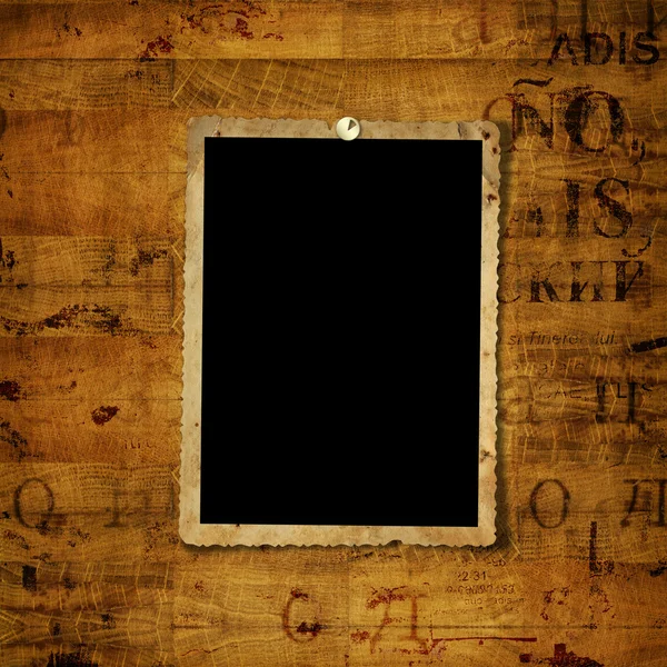 Old grunge paper frames on the ancient background — Stock Photo, Image