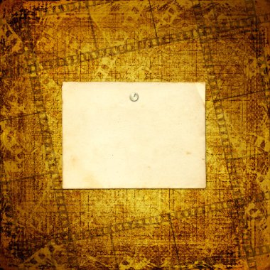 oud papier en grunge filmstrip op de abstracte achtergrond