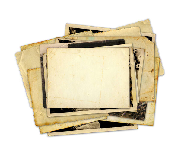 Куча старых фотографий и писем
