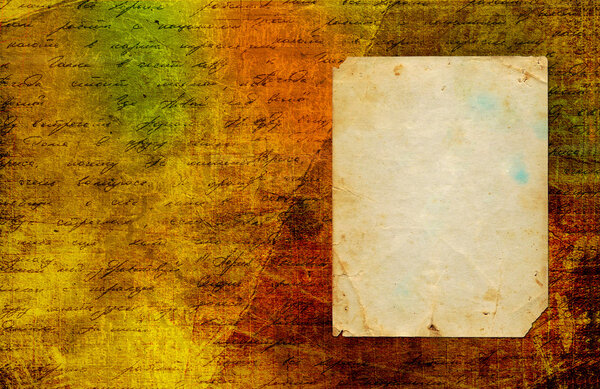 Grunge abstract paper background