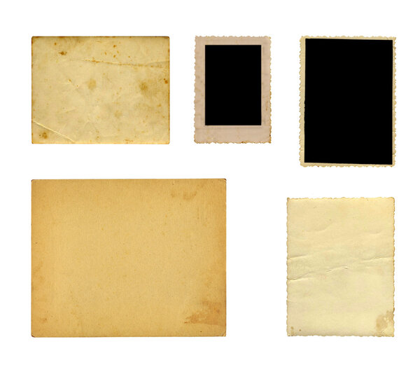 Набор текстур фотобумаги
