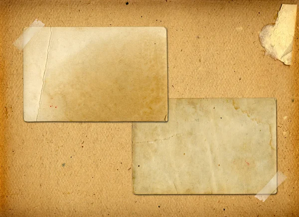 Рамки на древней бумаге — стоковое фото