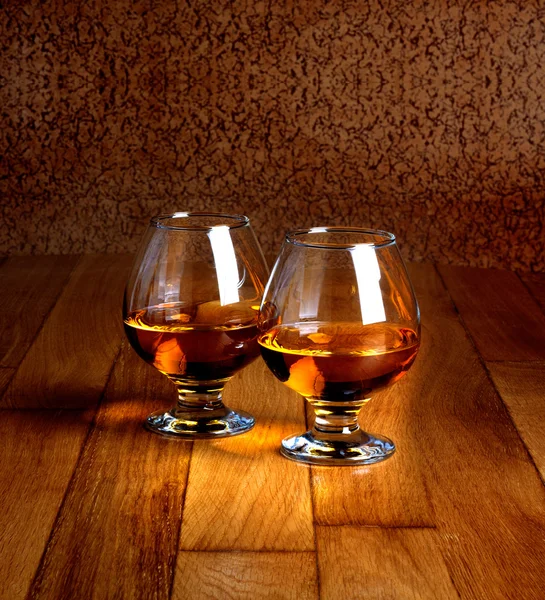 Cálices de brandy — Fotografia de Stock