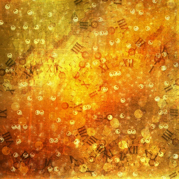 Fondo antiguo abstracto en estilo scrapbooking con orna de oro —  Fotos de Stock