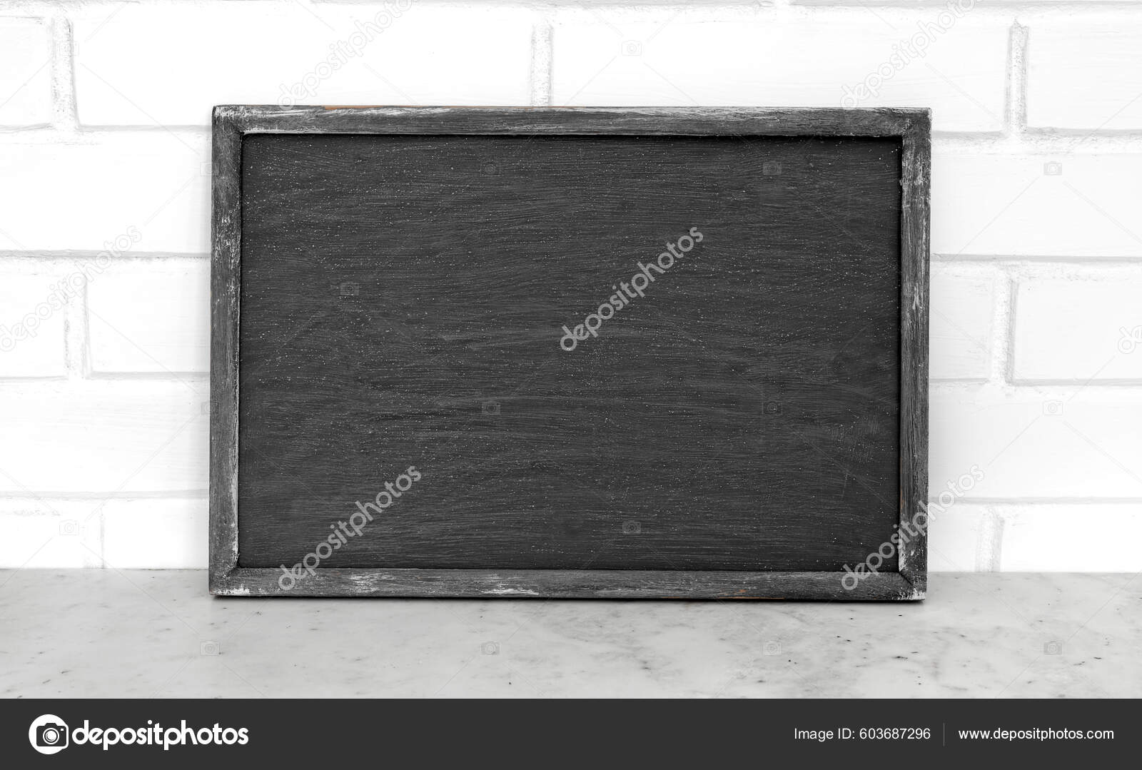 Mockup Art Vintage Chalkboard Background Texture Old Vintage Wooden