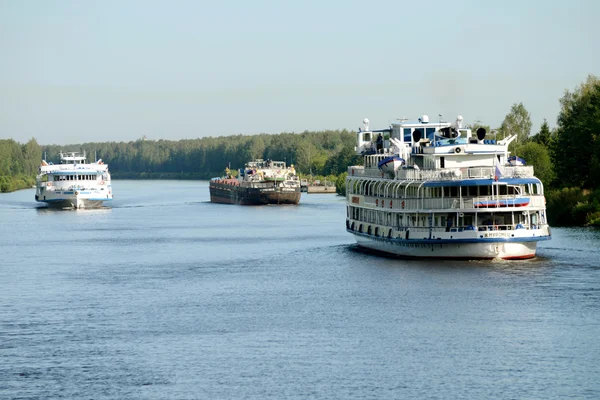 Crucero río barco — Foto de Stock