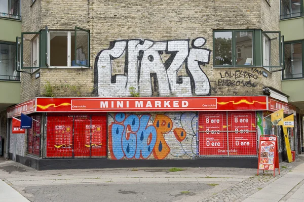 Miejski graffitty — Zdjęcie stockowe