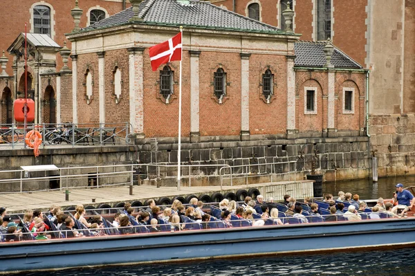 Tourists in Copenhagen — Stock Photo, Image