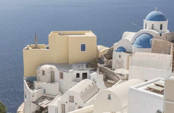 Egejském moři ostrov santorini — Stock fotografie