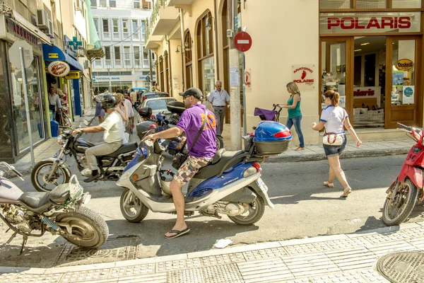 Vida urbana mediterránea — Foto de Stock