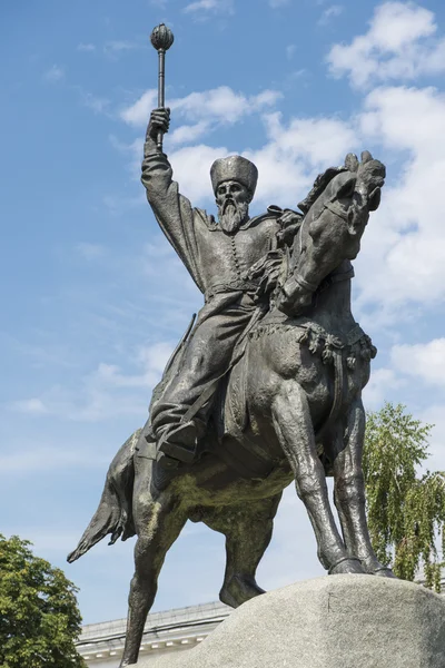 Denkmal für Hetman Sahaidatschny in Kiew — Stockfoto