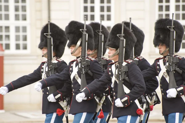 Denmark Royal Guard — Stock Photo, Image