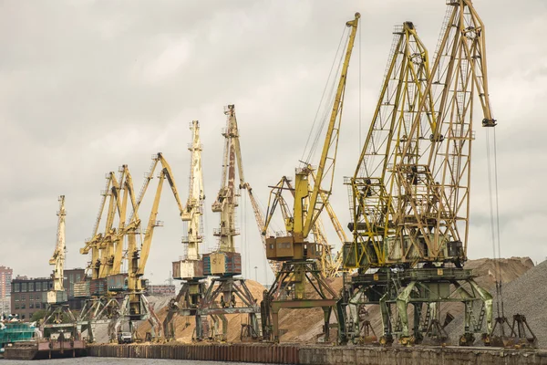 Λιμάνι γερανός — Φωτογραφία Αρχείου