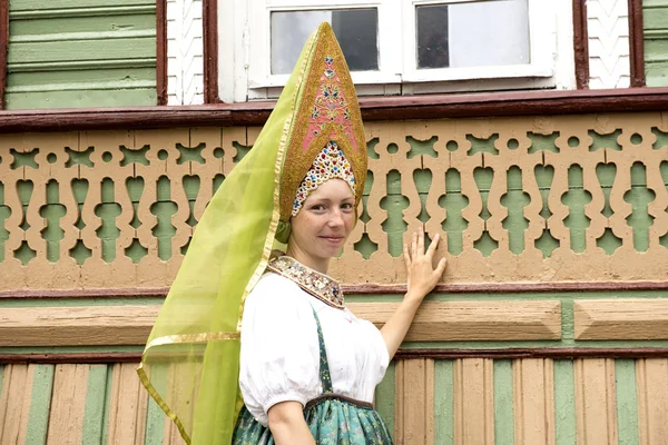 Ρωσική εθνική ρούχα. Royalty Free Εικόνες Αρχείου