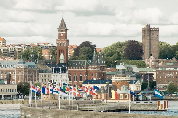 Helsingborg hamn — Stockfoto