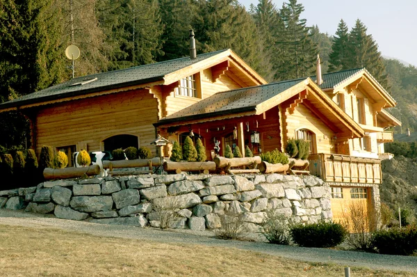 Swiss private house — Stock Photo, Image