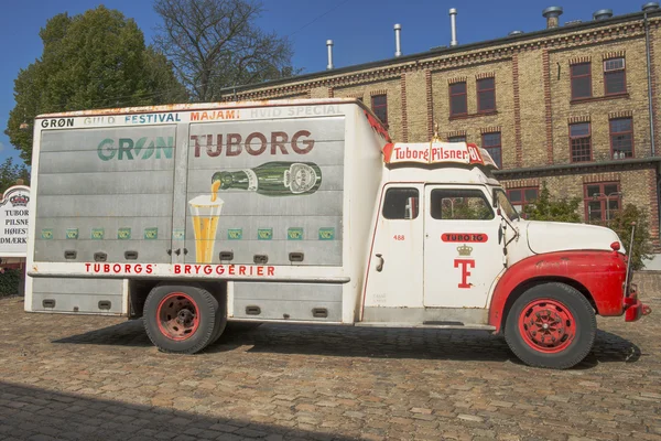 Tuborg retro bil — Stockfoto