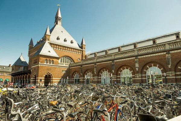 Copenaghen bicicletta — Foto Stock