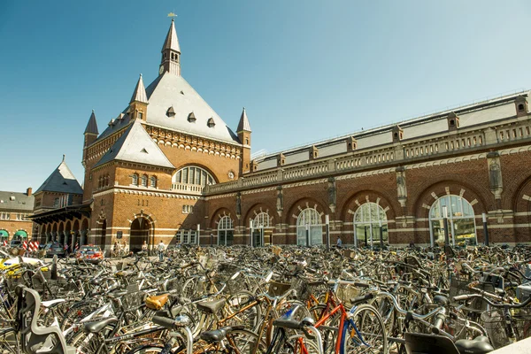 코펜하겐 자전거 스톡 사진