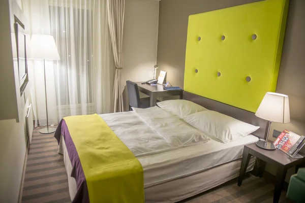 Hotel kamer interieur — Stockfoto