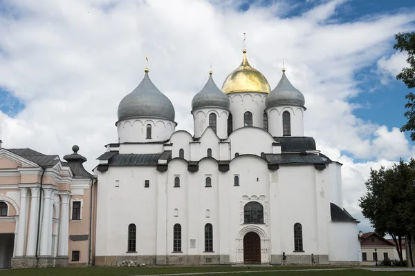 Catedral de Sant Sophia em Novgorod, Rússia — Fotografia de Stock