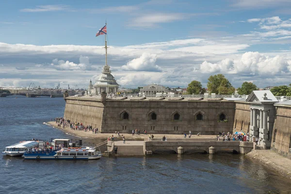 Peter en paul bastion in sankt-petersburg — Stockfoto