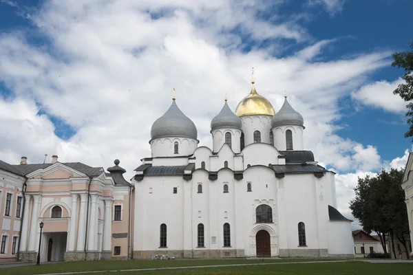 Catedral de Sant Sophia em Novgorod, Rússia — Fotografia de Stock