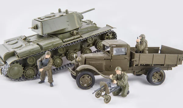 Brinquedo combate militar Fotos De Bancos De Imagens Sem Royalties