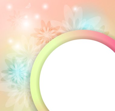 zarif çiçek arka plan, eps10 biçimi