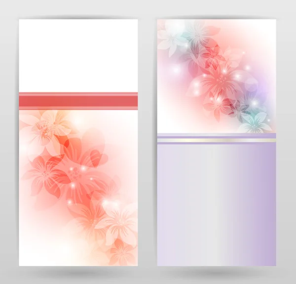 Elégant fond floral, format eps 10 — Image vectorielle