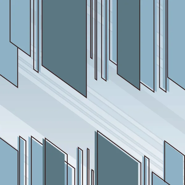 Líneas de corte afiladas abstractas — Vector de stock