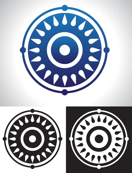 Simbolismo de mandala — Vector de stock