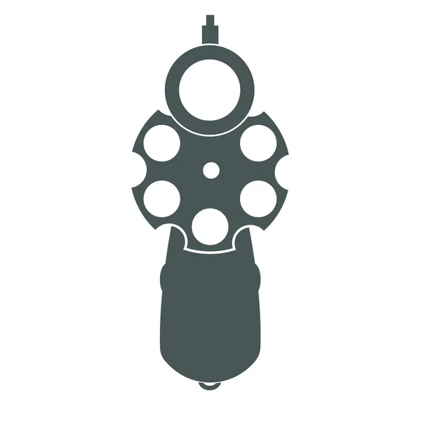 Retro silah Önden Görünüm