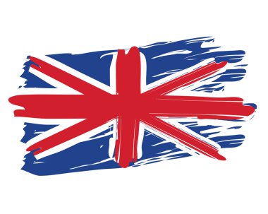 İngiliz bayrağı boyalı