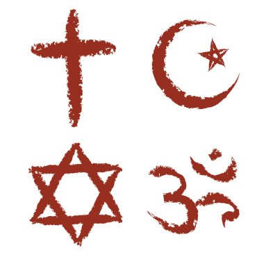 painted religion signs