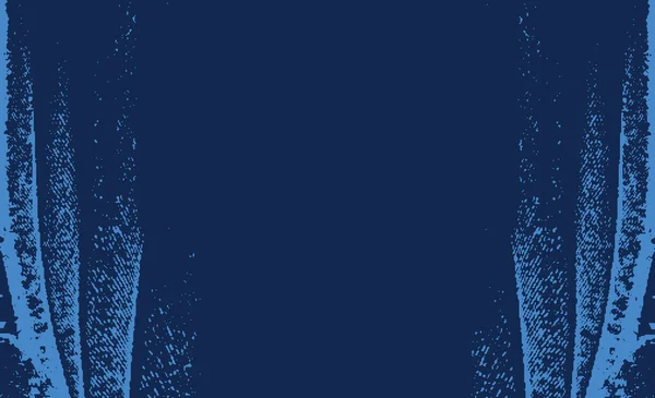 Grunge Textur Bakgrund Mörkblå Vektor Illustration Grungy Mönster — Stock vektor
