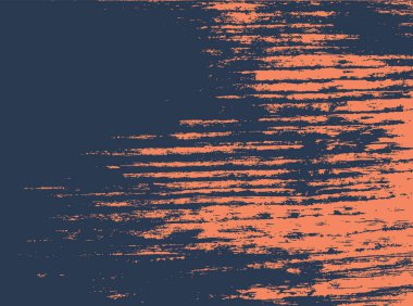 Wooden grunge texture background. Abstract orange dark blue old rough retro design.