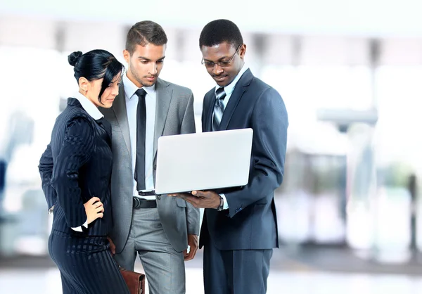 Young and successful businessteam — Stock Photo, Image