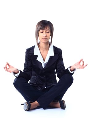 modern, doğal, bir, kişi, portre, güzel, profesyonel, gülümseme, ayakta, studio, başarı, başarılı, takım elbise, beyaz, kadın, kadınlar, işçi, genç